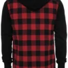 skwm-tb-TB513_P2-00283_51ea3216-a1a6-450d-8d7b-a19591a52680 Hooded Checked Flanell Sweat Sleeve Shirt