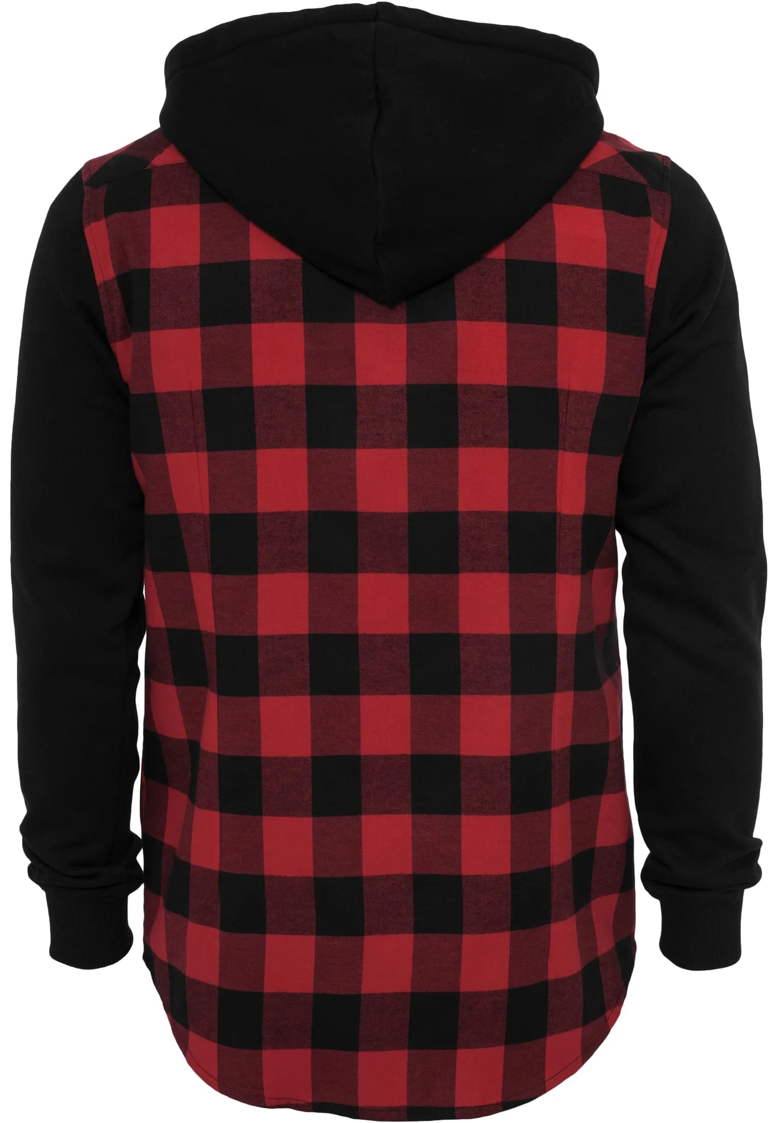 skwm-tb-TB513_P2-00283_51ea3216-a1a6-450d-8d7b-a19591a52680 Hooded Checked Flanell Sweat Sleeve Shirt