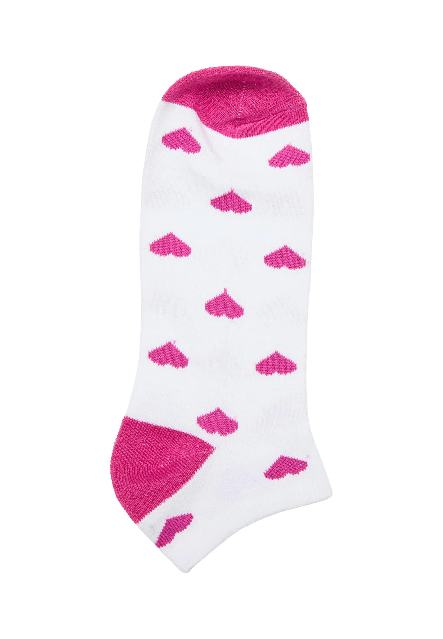 skwm-tb-TB5182_P5-01667 Essentials Yarn Heart Sneaker Socks 7-Pack