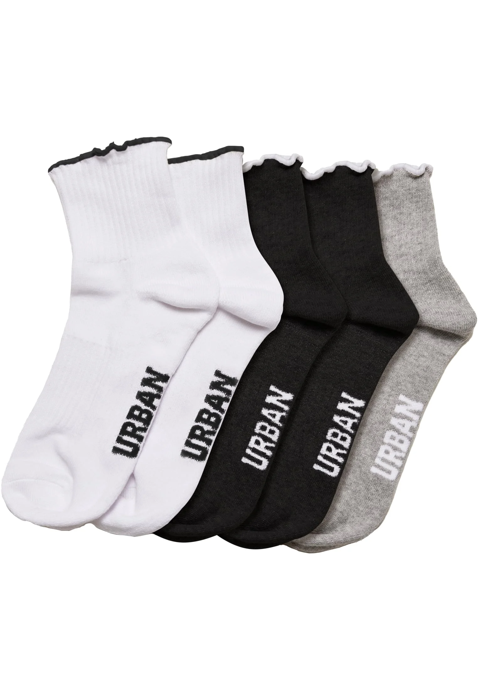 Girly Small Edge Socks 4-Pack