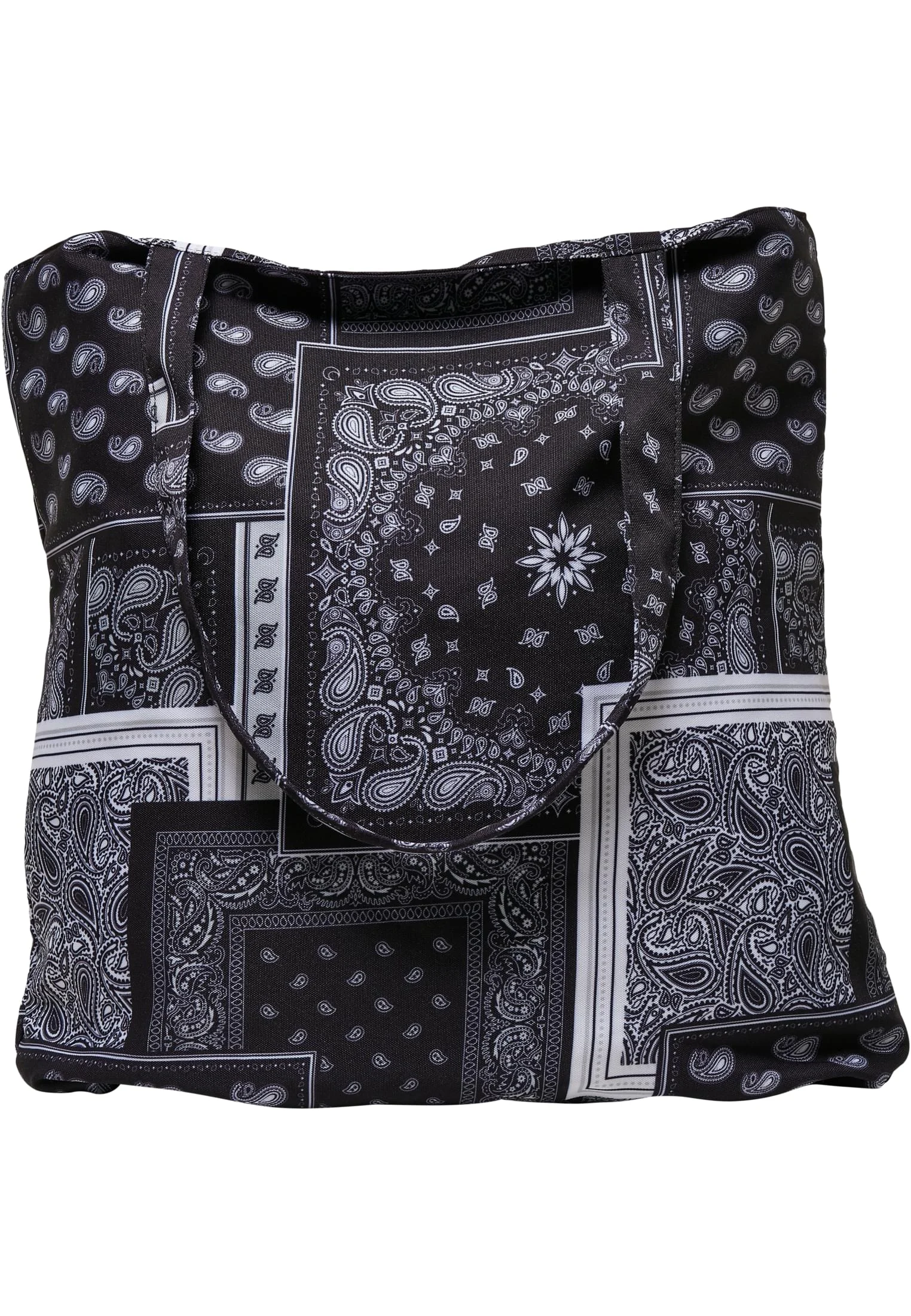 skwm-tb-TB5255_P2-00826 Bandana Patchwork Print Tote Bag