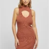 skwm-tb-TB5493_Mw1-04420_f6841e8d-3438-4ac1-9e2f-31a2880ad3b1 Ladies Cut Out Sleevless Dress