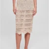 Ladies 3/4 Crochet Knit Skirt