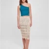 Ladies 3/4 Crochet Knit Skirt