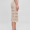 Ladies 3/4 Crochet Knit Skirt