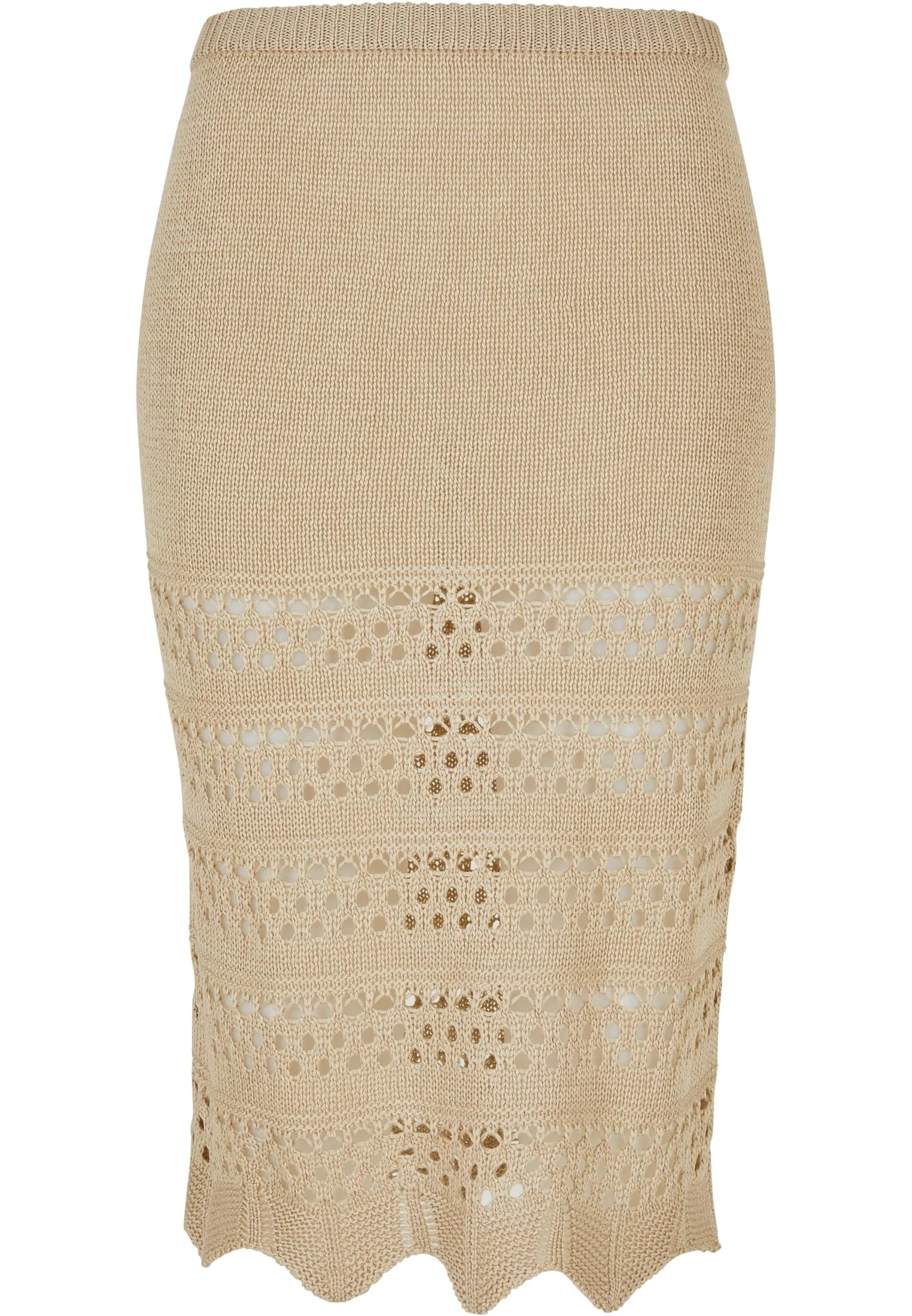 Ladies 3/4 Crochet Knit Skirt