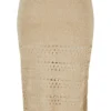 Ladies 3/4 Crochet Knit Skirt