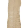 Ladies 3/4 Crochet Knit Skirt