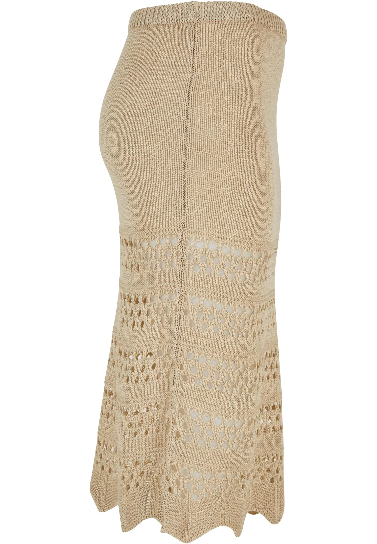 Ladies 3/4 Crochet Knit Skirt
