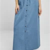 skwm-tb-TB5987_Mw1-04459_d17f3ba0-c2af-4e56-bb1b-927df7d75f59 Ladies Long Wide Light Denim Skirt
