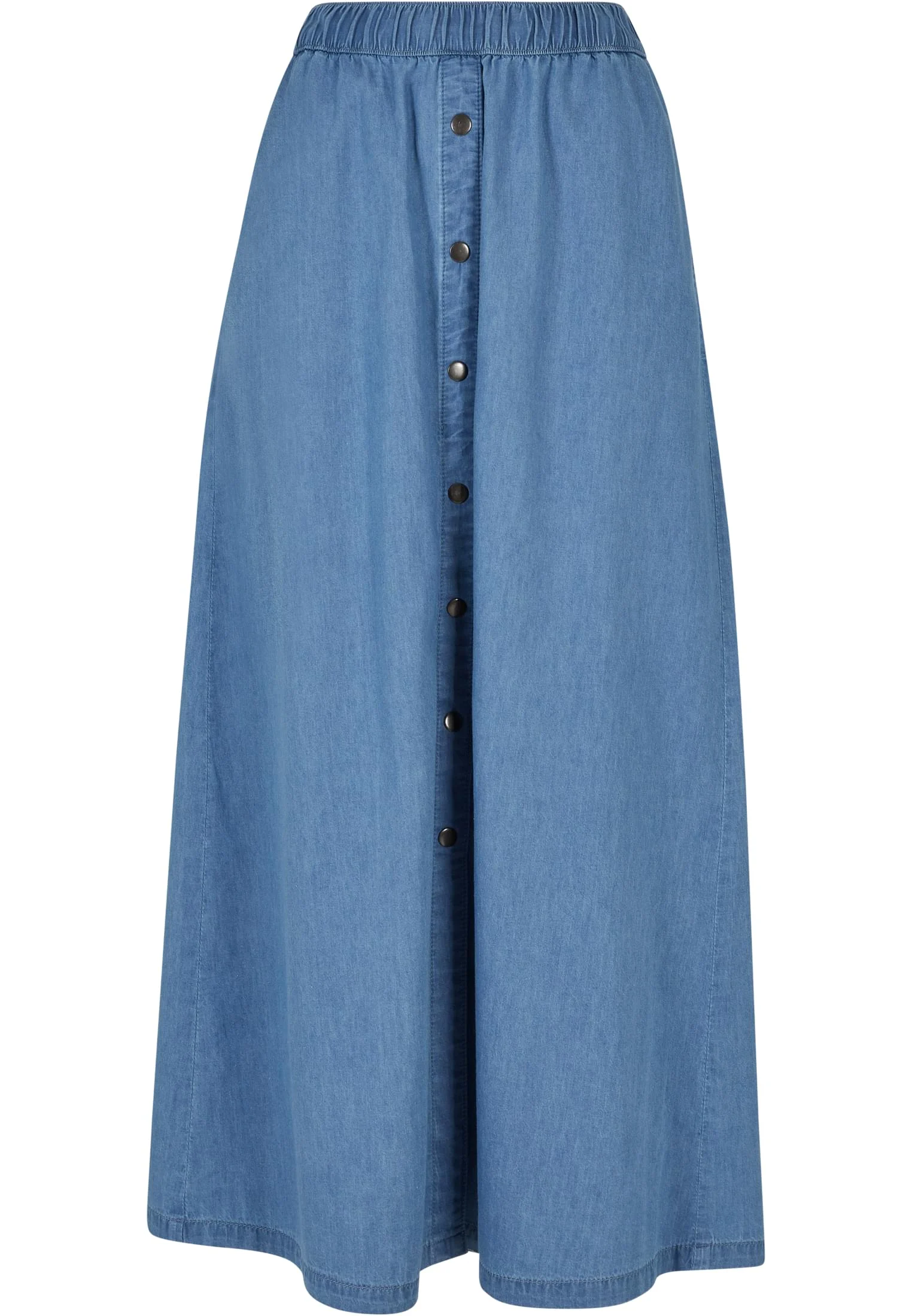 skwm-tb-TB5987_P1-04459_00c267be-f66f-4c6a-b300-534c95ceace7 Ladies Long Wide Light Denim Skirt