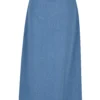 skwm-tb-TB5987_P2-04459_b1365053-106f-43c2-aa06-aff13c82f5f9 Ladies Long Wide Light Denim Skirt
