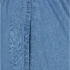 skwm-tb-TB5987_P8-04459_06876795-fd18-4ec6-b653-e9028e0b356f Ladies Long Wide Light Denim Skirt