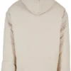 Hooded Block Puffer Jacket