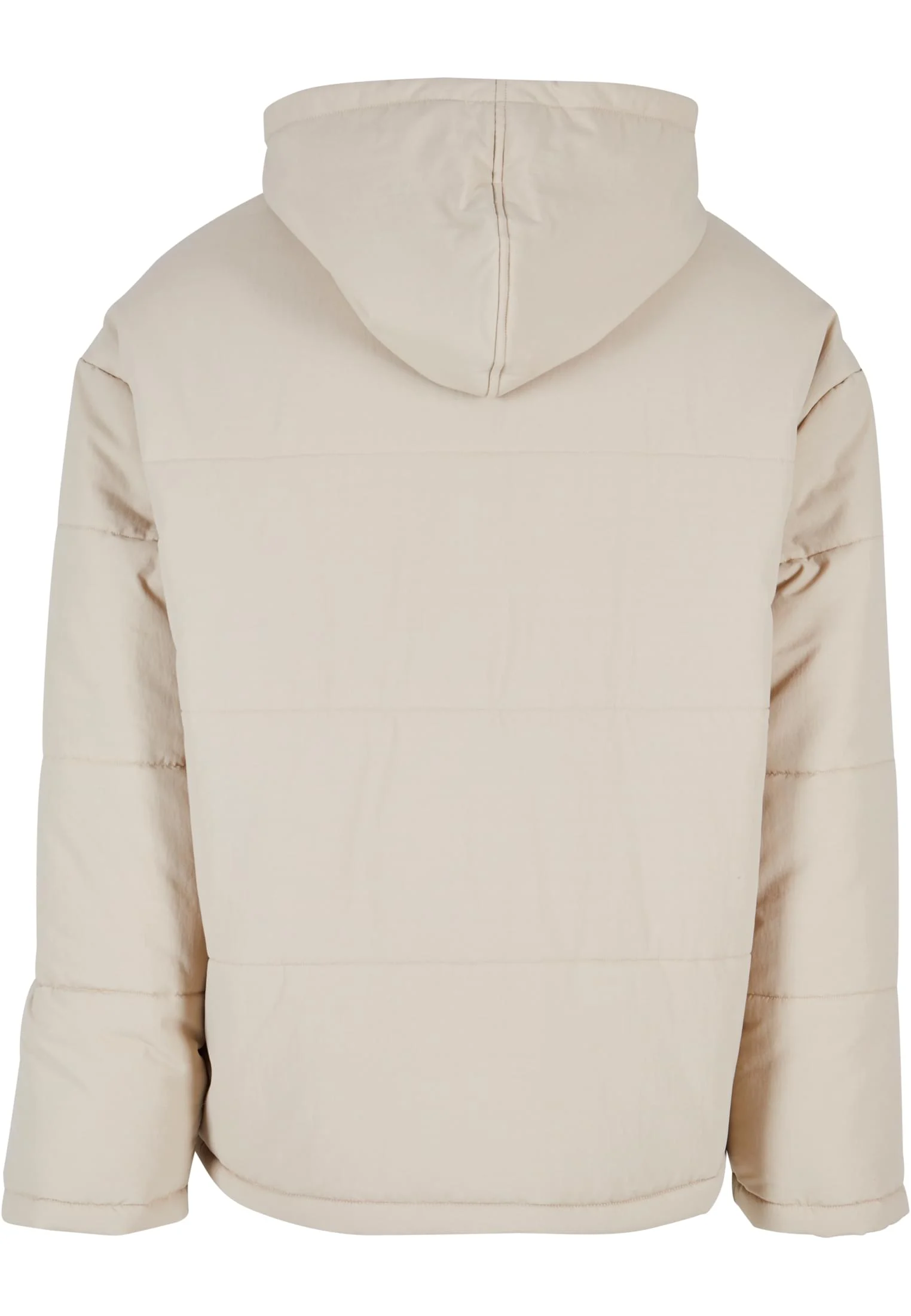 Hooded Block Puffer Jacket