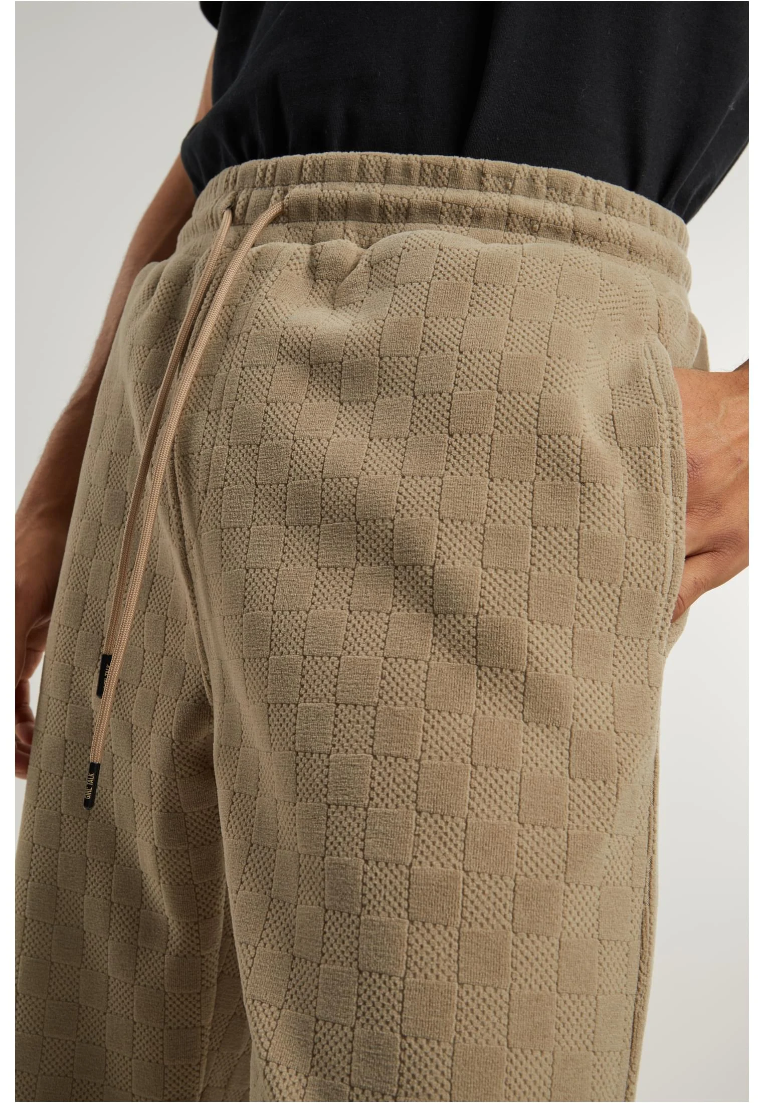 skwm-tb-TB6771_Mw16-03738 Jacquard Velvet Wide Sweatpants