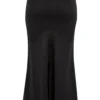 skwm-tb-TB6992_P2-00007 Ladies Glitter Maxi Skirt