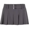 skwm-tb-TB7060_P1-07890 Ladies Pleated Skirt
