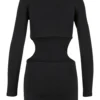 skwm-tb-TB7066_P2-00007 Ladies Cut Out Mini Dress