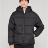 Basic Puffer Jacket With Hood