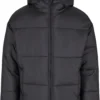 Basic Puffer Jacket With Hood