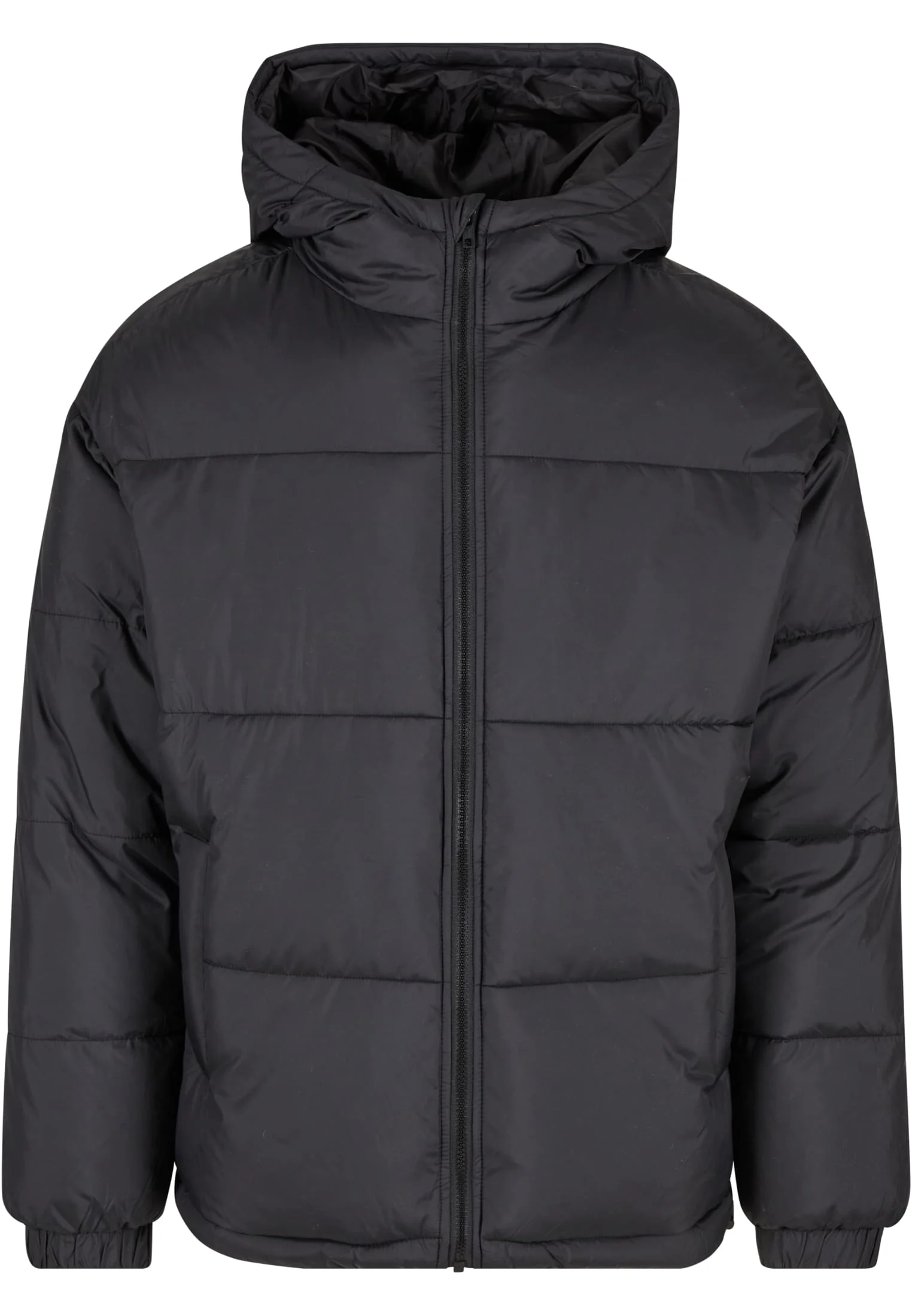 Basic Puffer Jacket With Hood