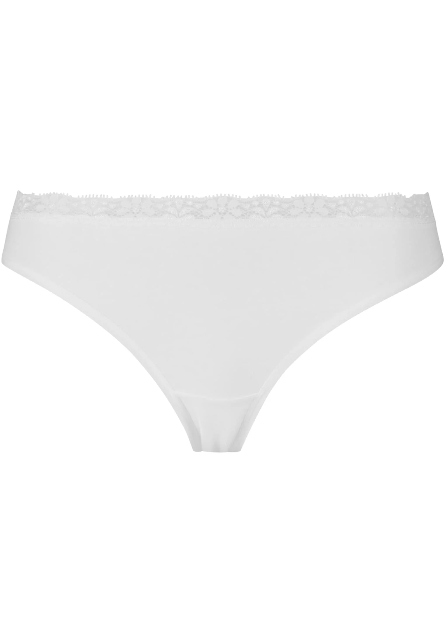 Ladies Basic Cotton Tanga Lace 5-Pack