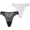skwm-tb-TB7847A_P30-03102 Ladies Allover Lace Tanga 2-Pack