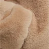 Full Zip Faux Fur Hoodie