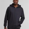 Basic Essential Zip Hoody