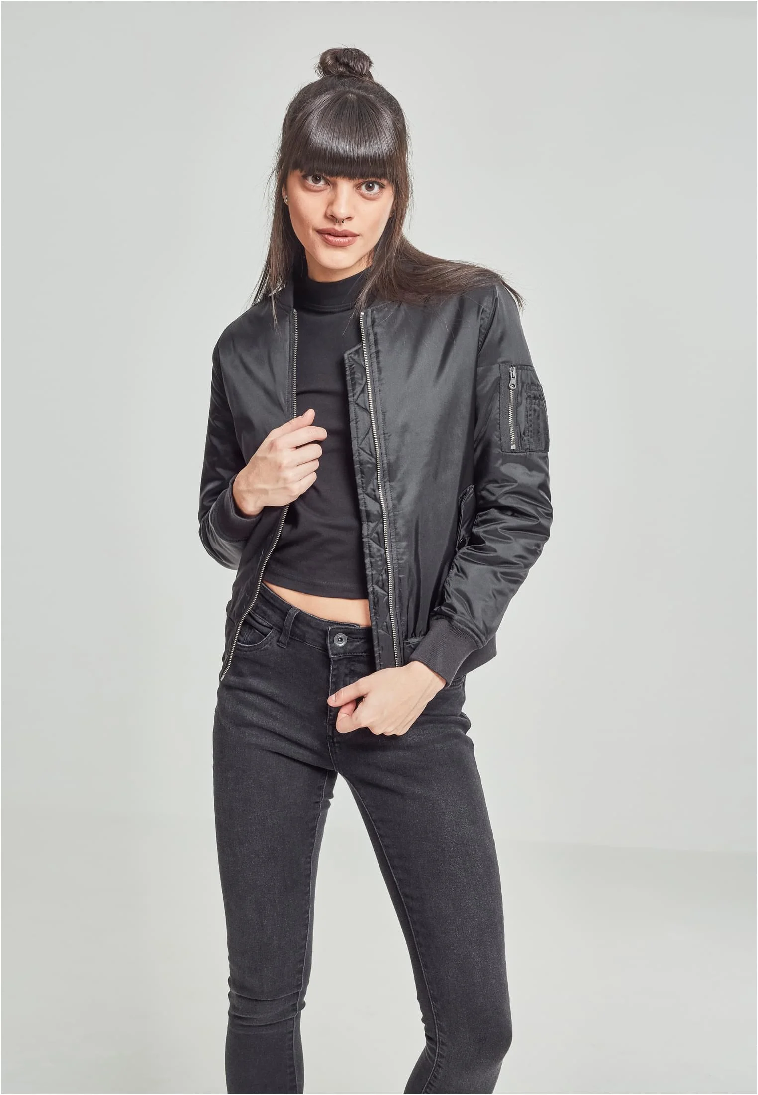skwm-tb-TB807_Mw1-00007_6353ea83-cd69-49b6-be7e-98aeea06ef76 Ladies Basic Bomber Jacket