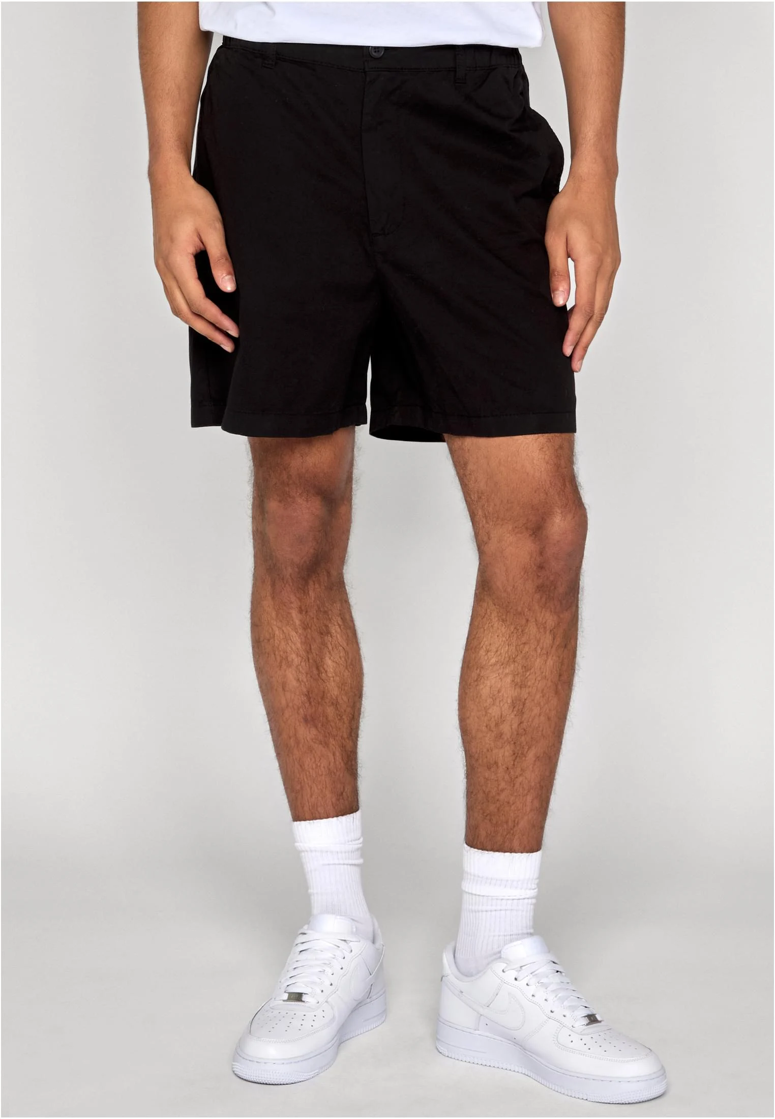 Bermuda Shorts With Elastic Waistband