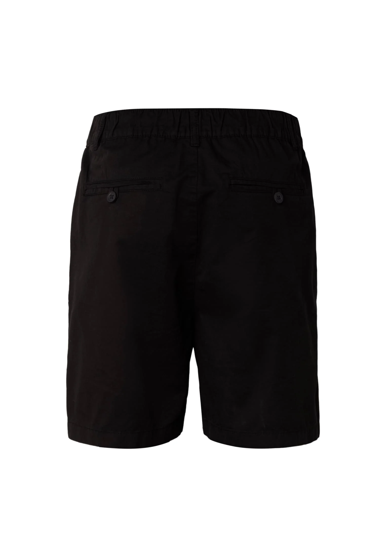 Bermuda Shorts With Elastic Waistband