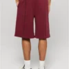 skwm-tb-TB8439_Mw2-22408 Contrast Seam Peached Bermuda Shorts