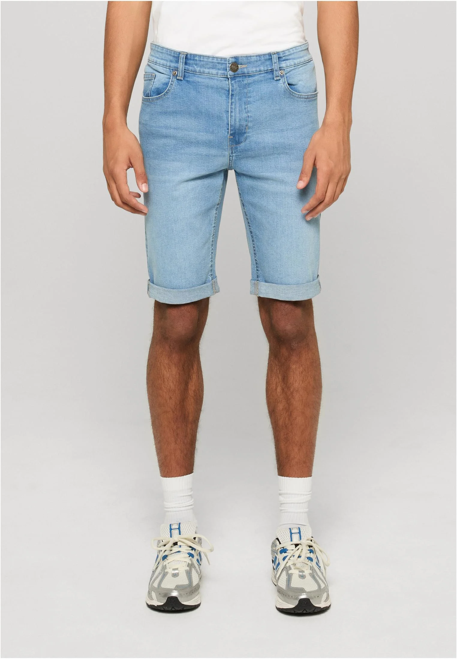 Basic Slim Fit Jeans Shorts