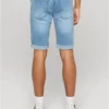 Basic Slim Fit Jeans Shorts