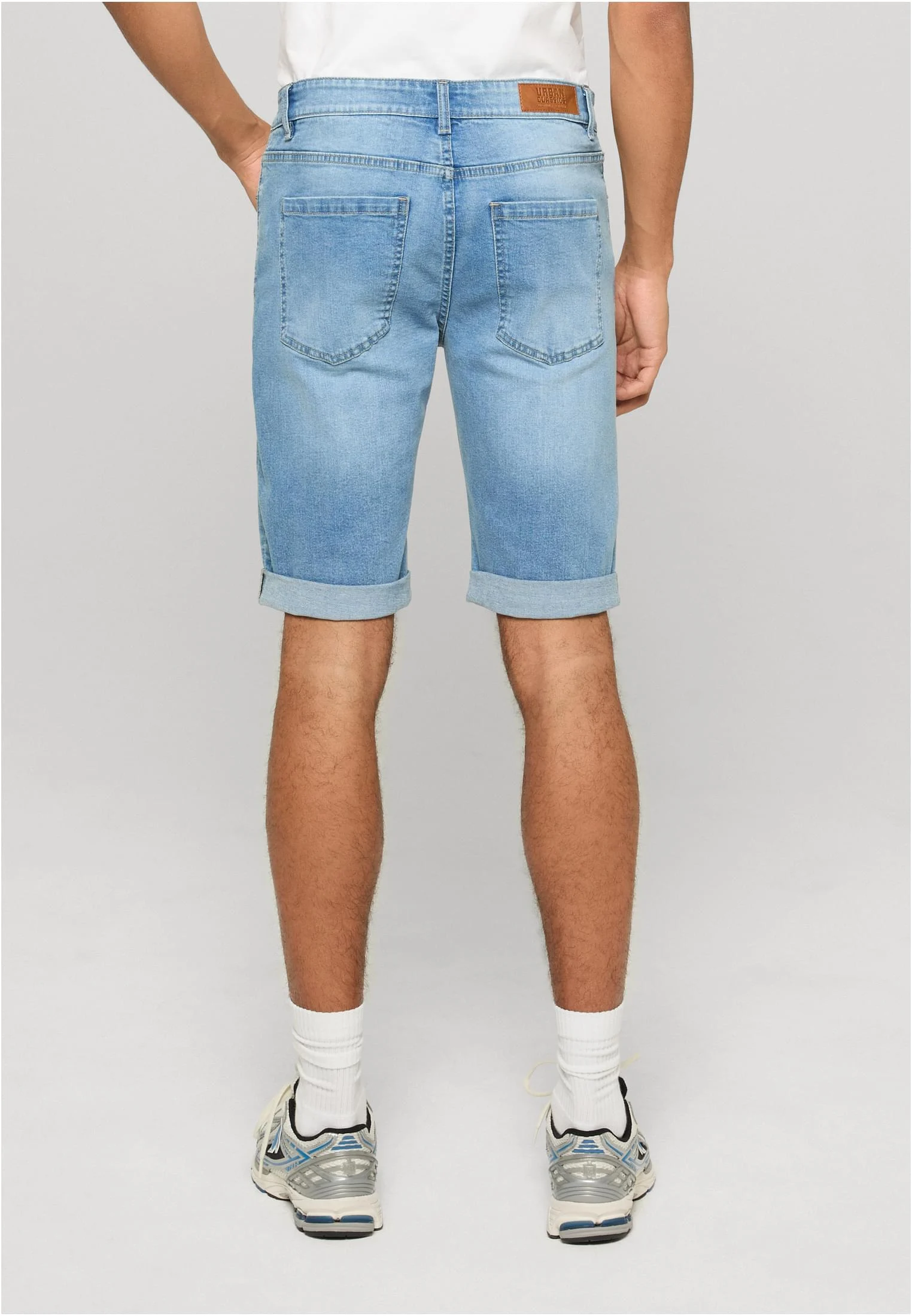 Basic Slim Fit Jeans Shorts