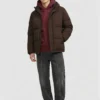 Basic Puffer Jacket with Hood