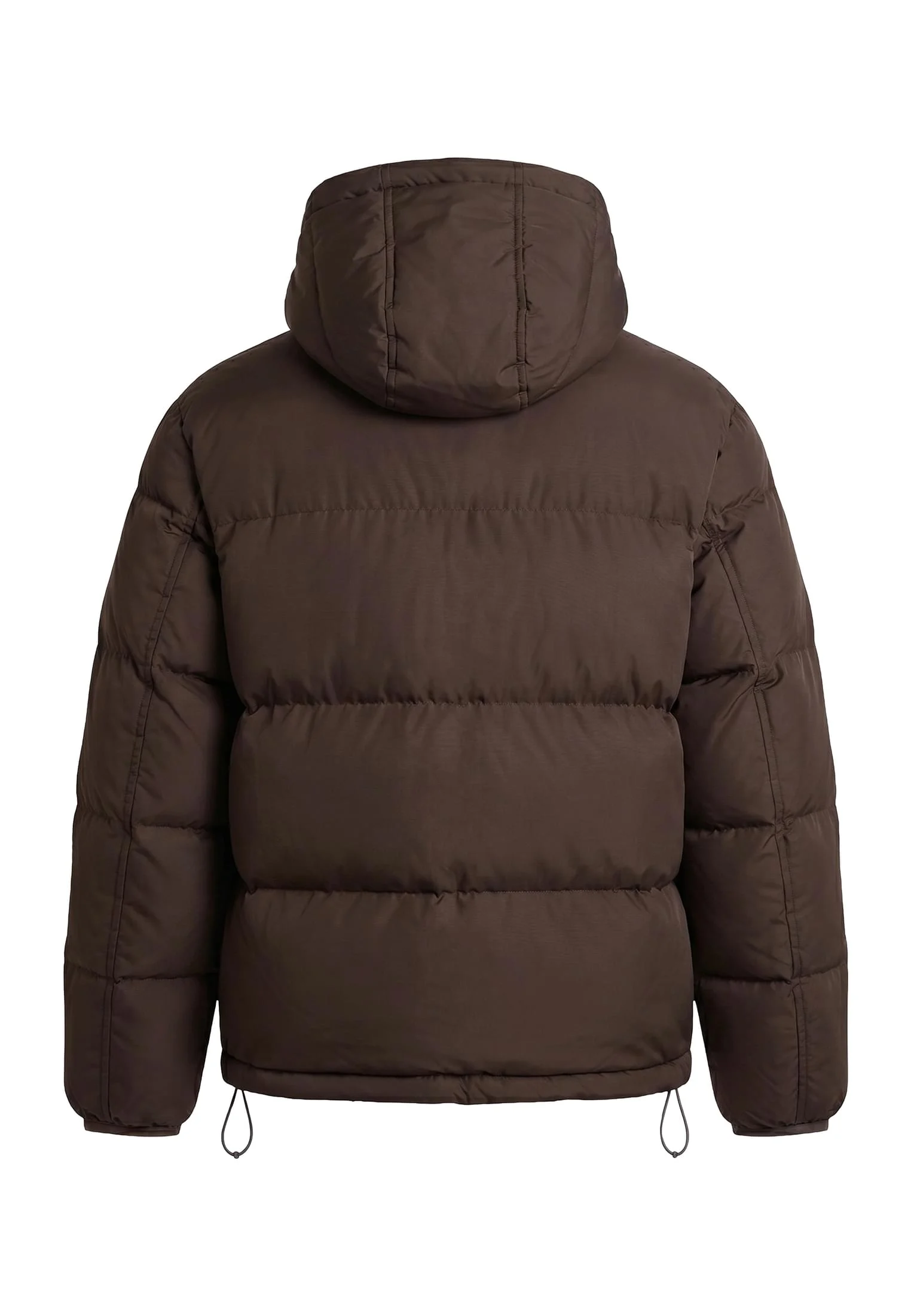 Basic Puffer Jacket with Hood