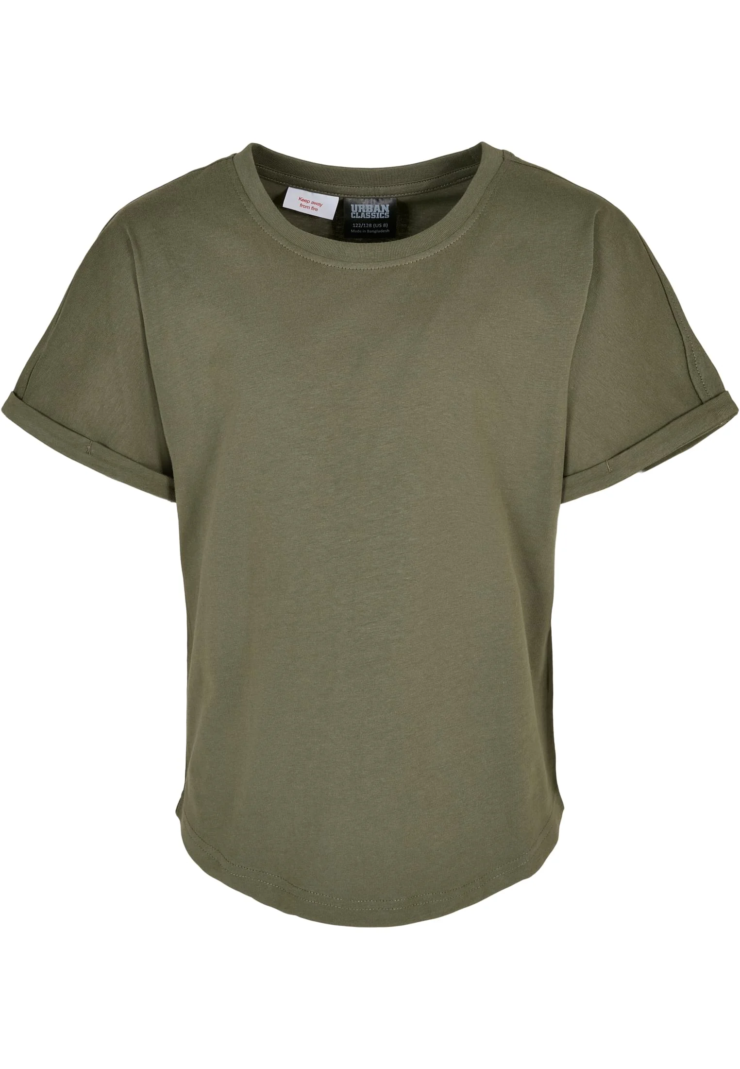 Boys Long Shaped Turnup Tee