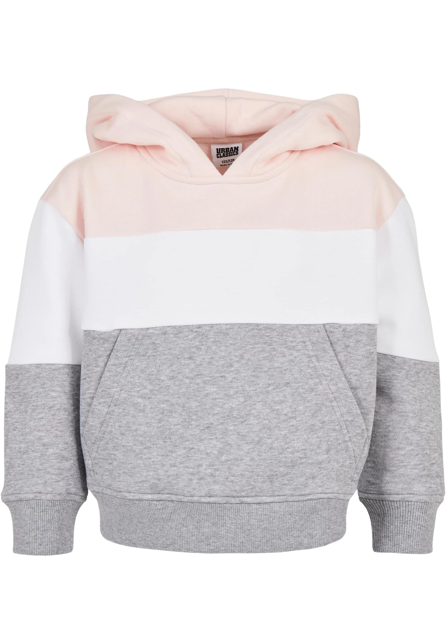 Girls Oversized 3-Tone Hoody