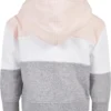 Girls Oversized 3-Tone Hoody