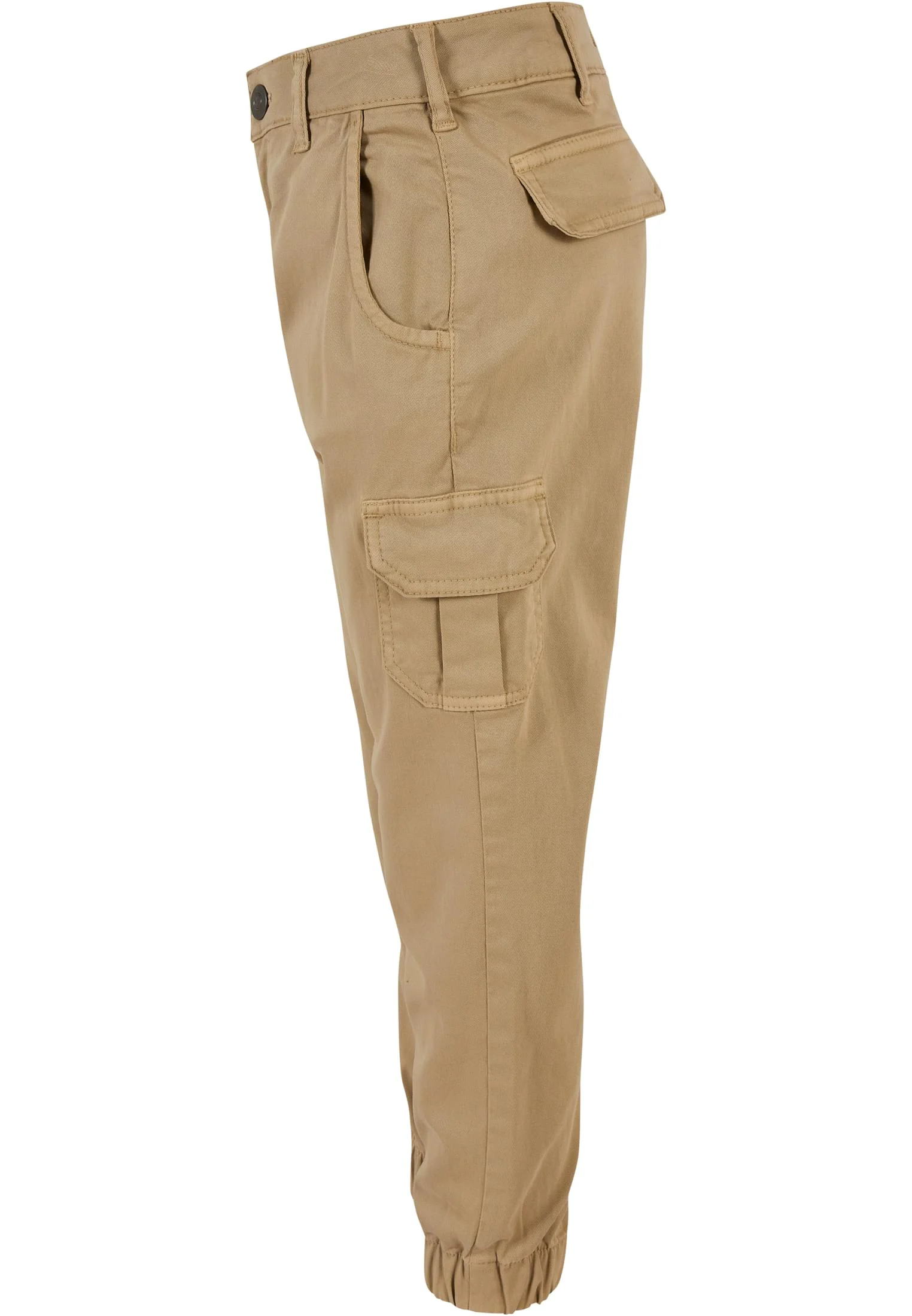 Girls High Waist Cargo Pants