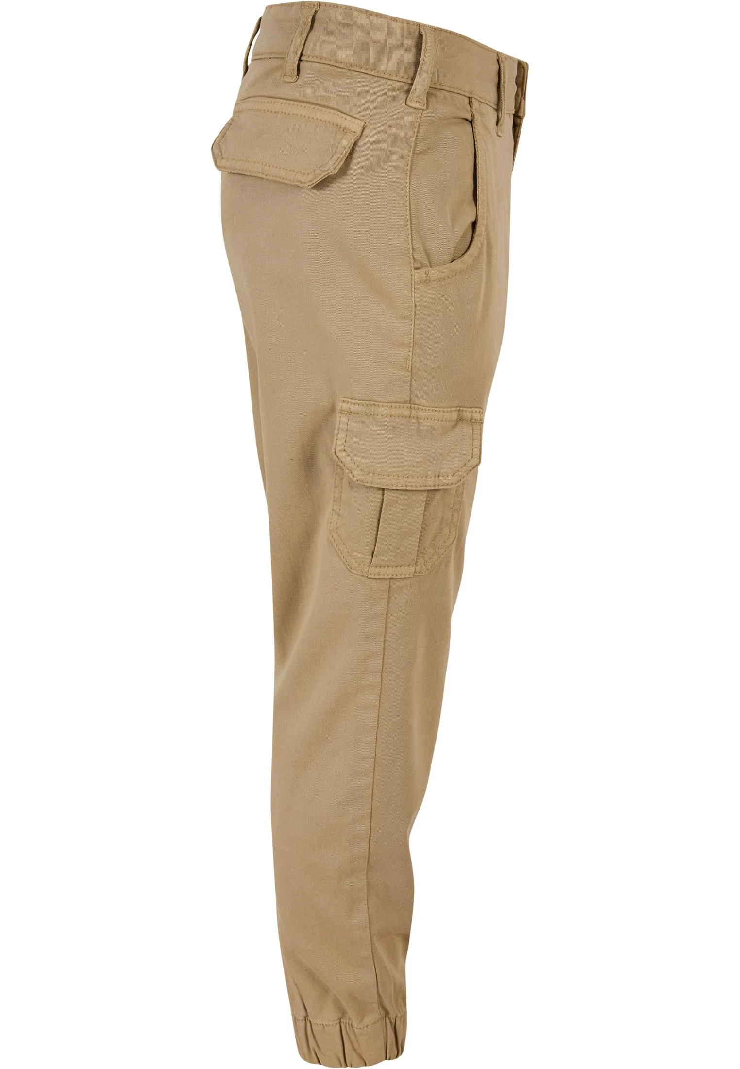 Girls High Waist Cargo Pants