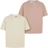 Girls Oversized Boyfriend Tee 2-Pack