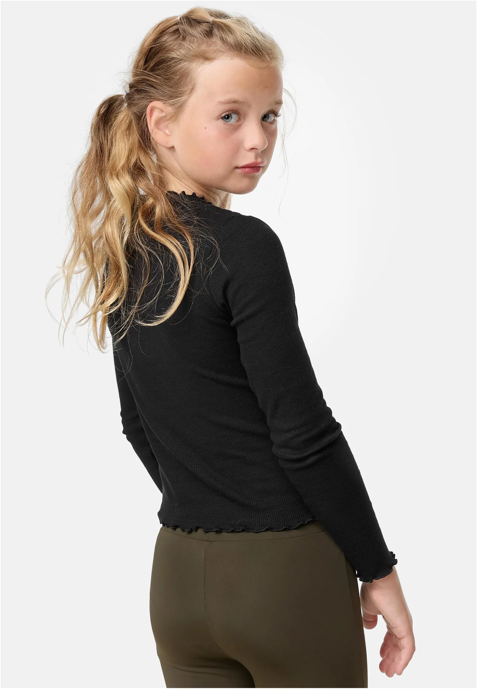 Girls Short Rib Longsleeve 3 Pack